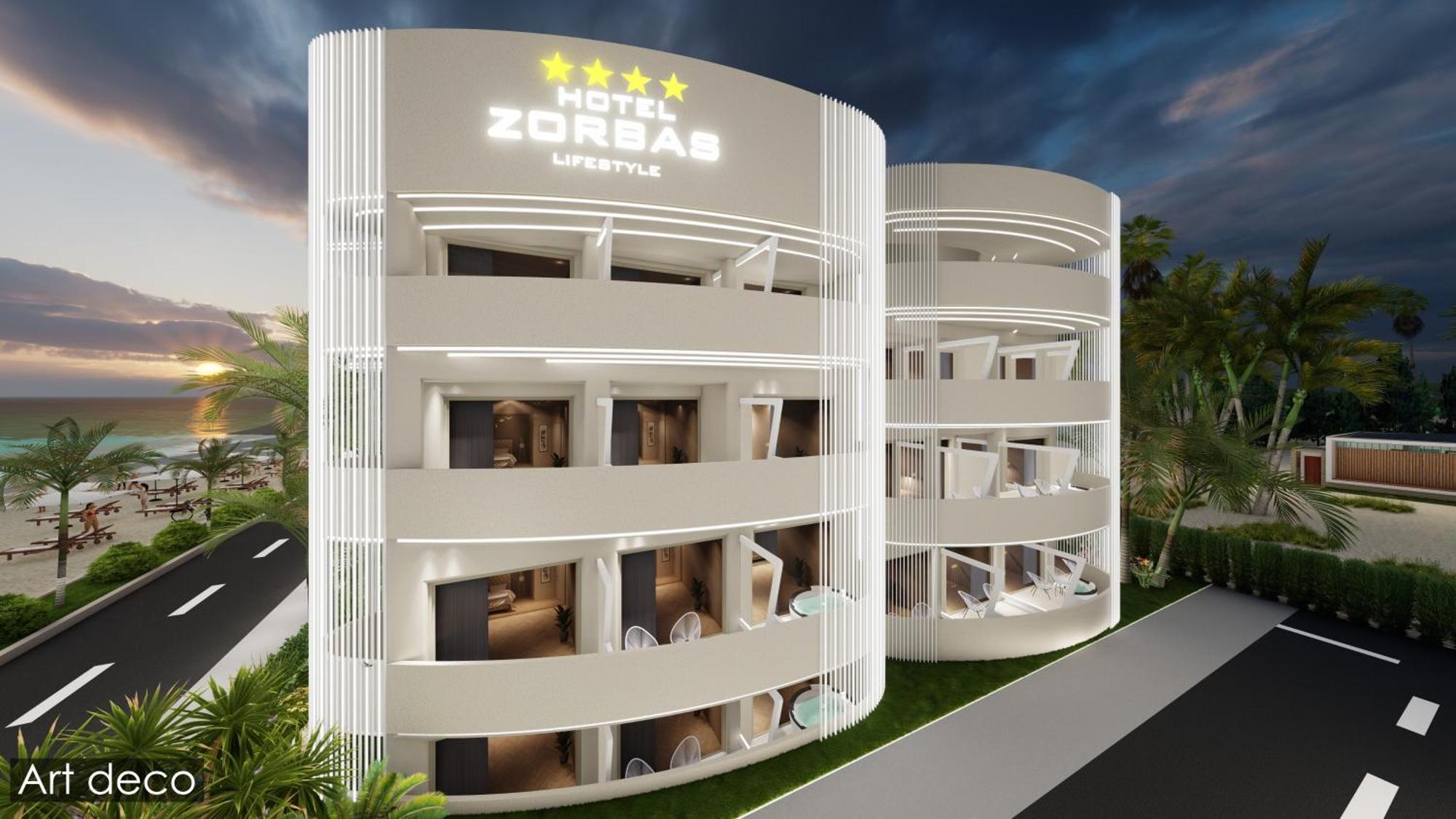 Zorbas Lifestyle Hotel Georgioupoli Esterno foto