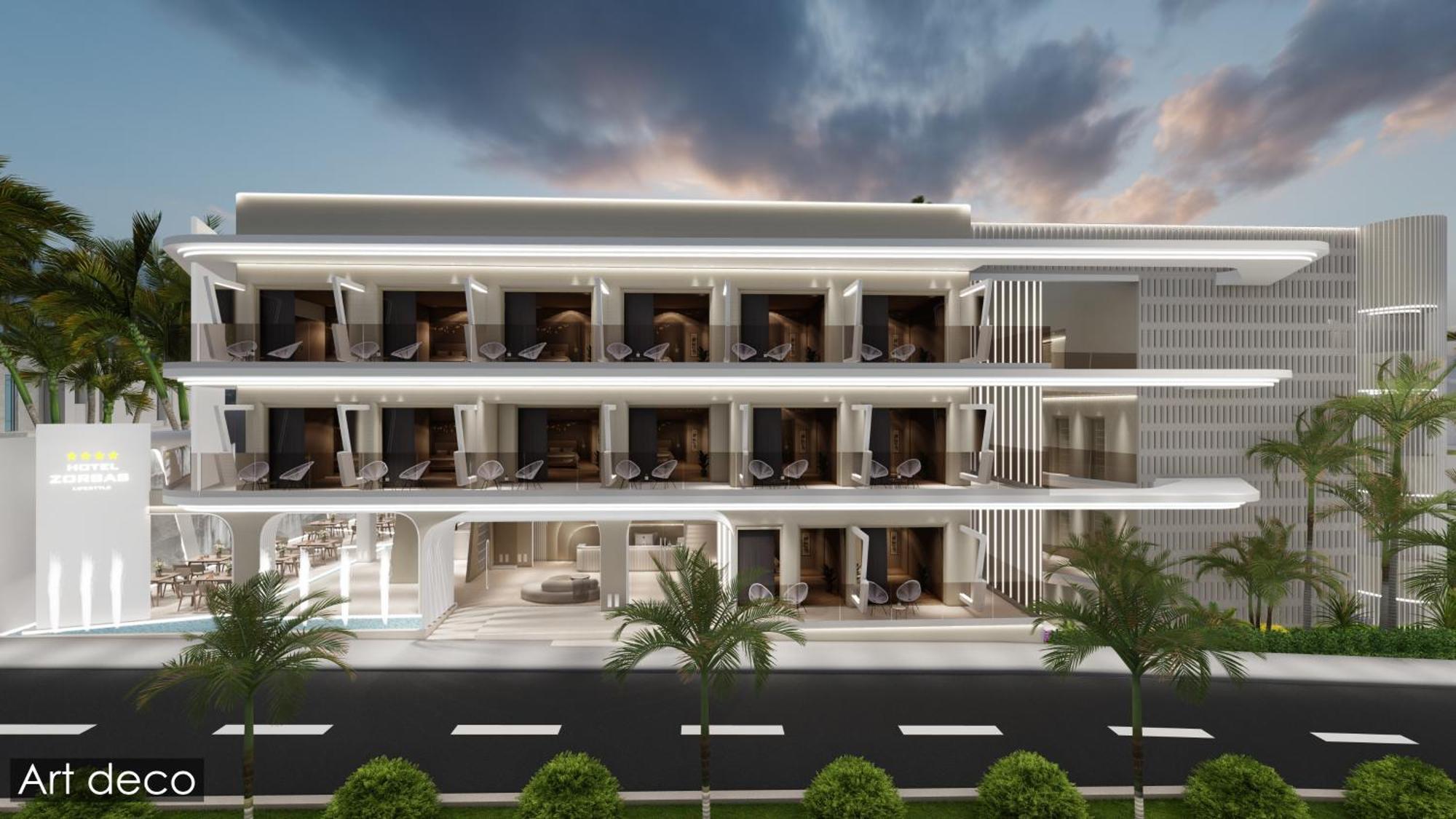 Zorbas Lifestyle Hotel Georgioupoli Esterno foto