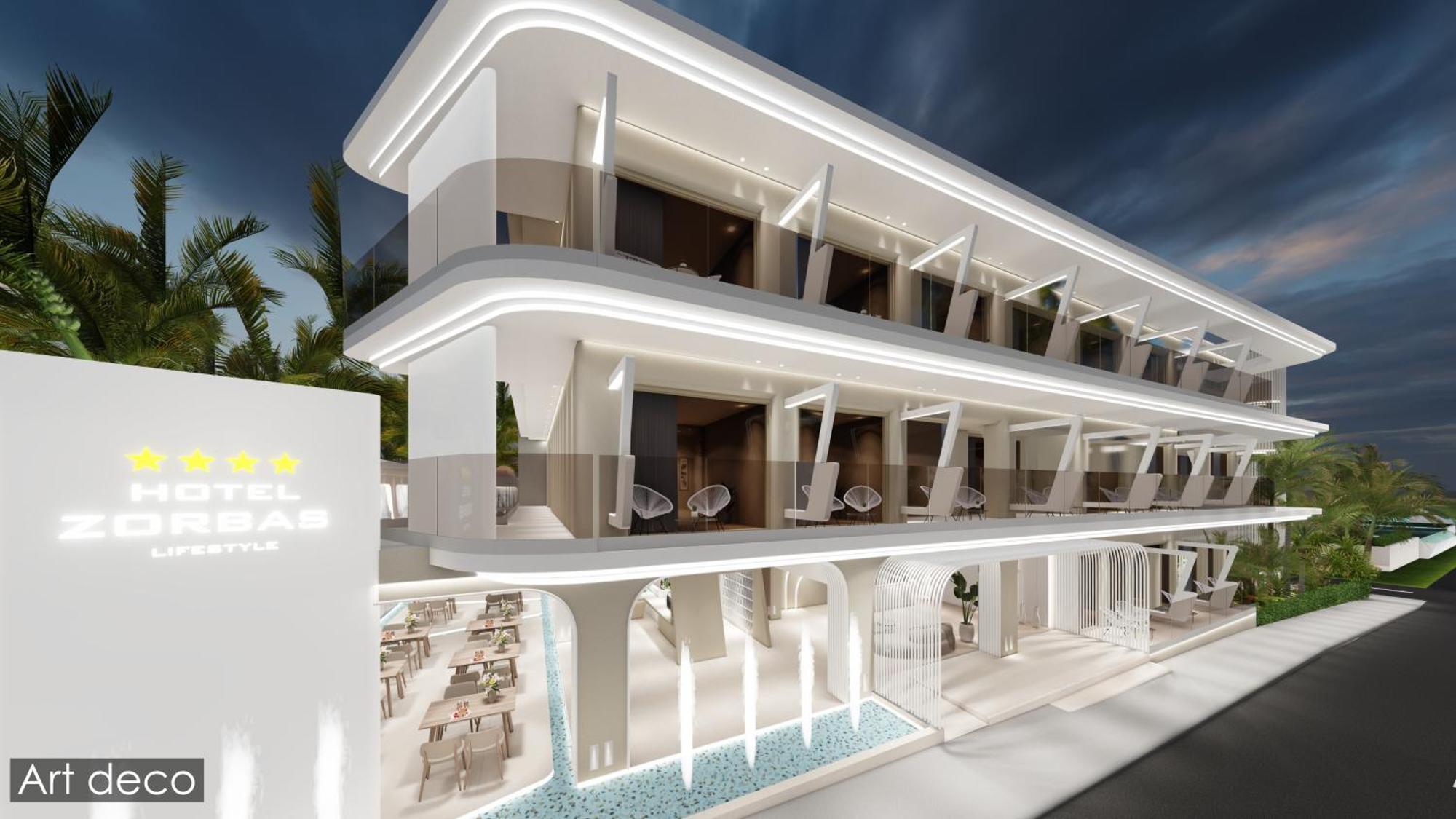 Zorbas Lifestyle Hotel Georgioupoli Esterno foto